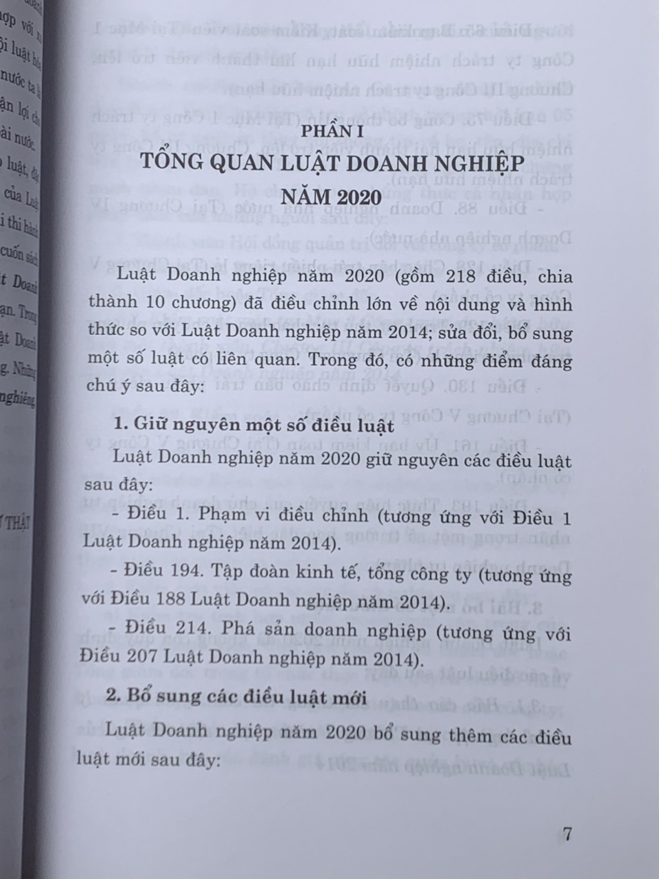 So Sánh Luật Doanh Nghiệp Năm 2020 Với Luật Doanh Nghiệp Năm 2014