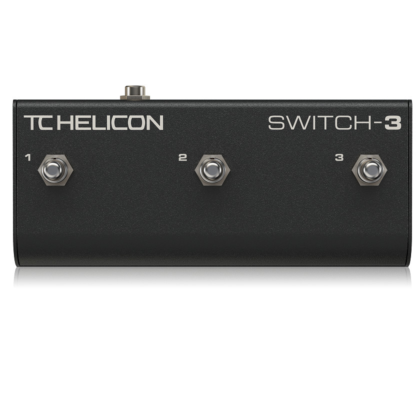 TC Helicon Switch-3 Footswitches for Voice Processors-Hàng Chính Hãng