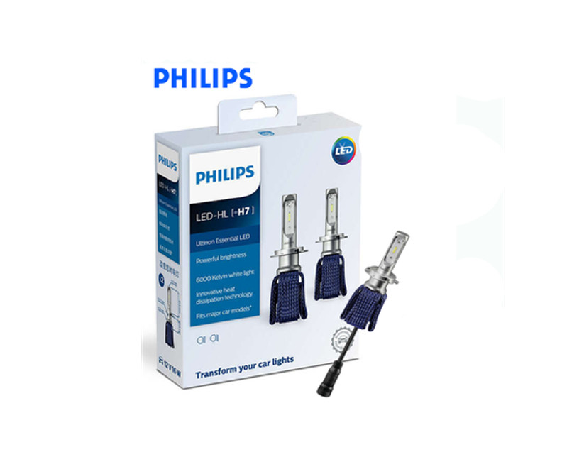 Bóng đèn LED H7, HB3/4, HIR2 Ultinon Essential LED Philips 6000K