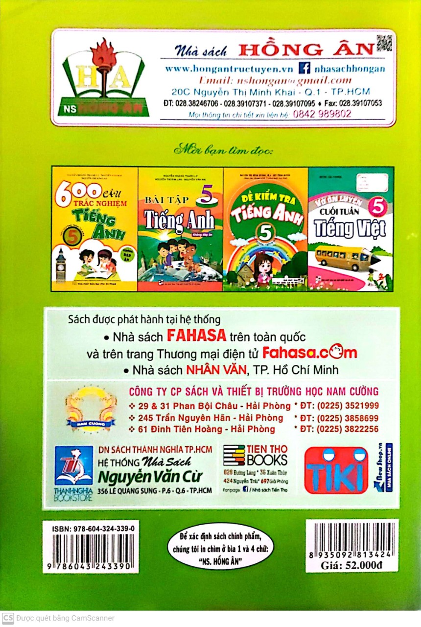 Tuyển tập đề kiểm tra Tiếng Việt 5