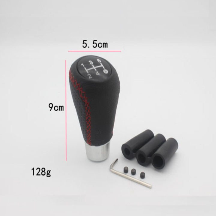 Tay nắm cần số sàn ô tô bọc da cao cấp