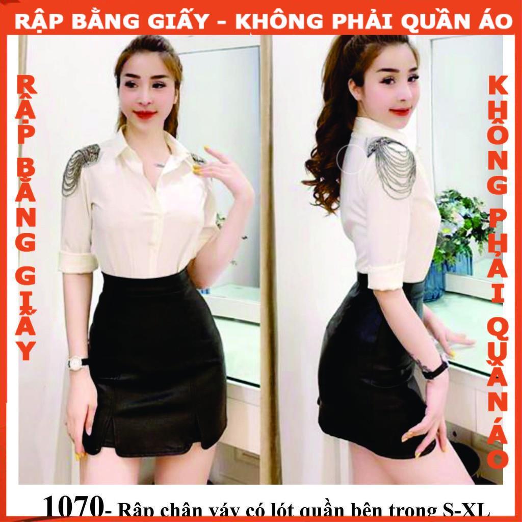 Rập chân váy mã 1070 (BẢN VẼ)