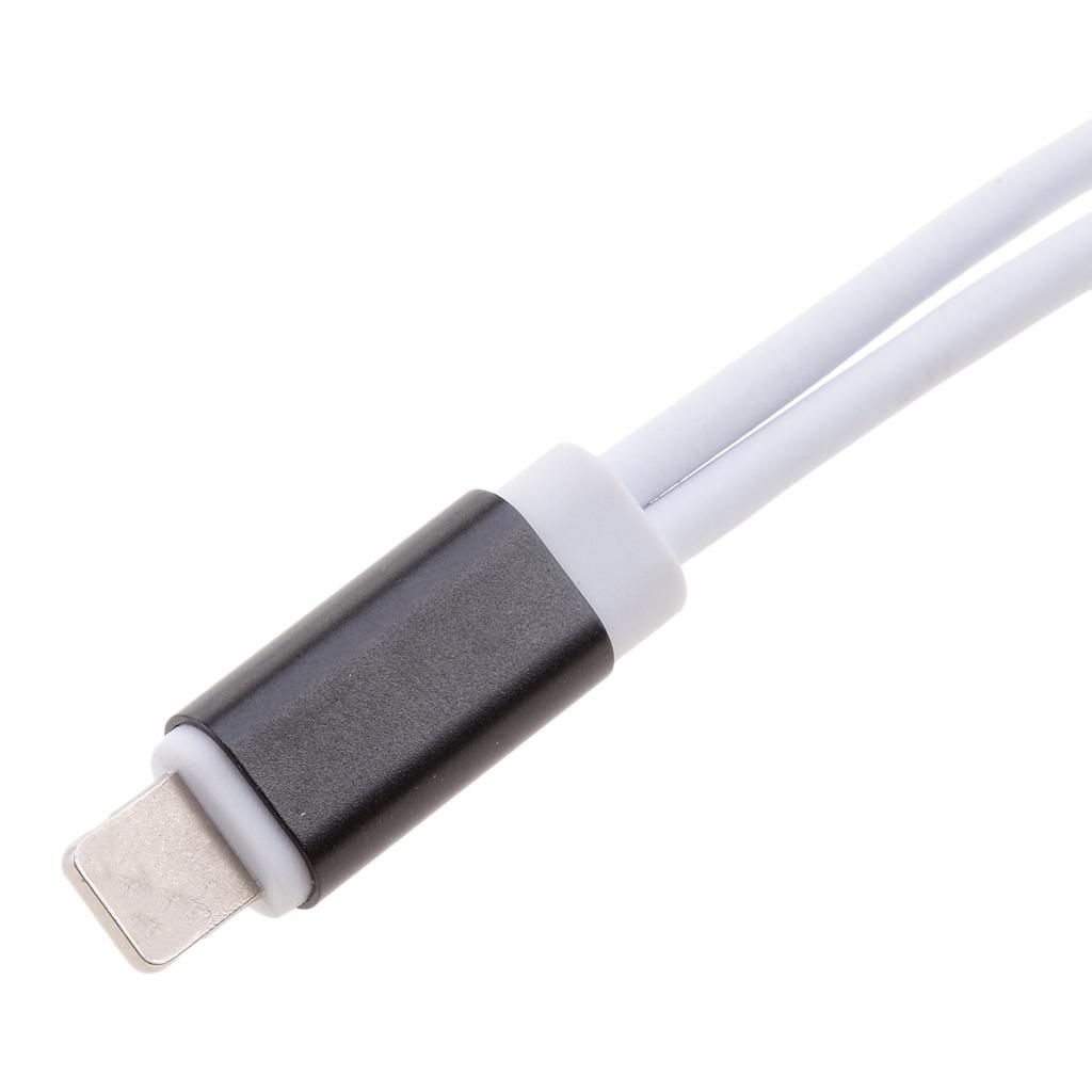 Headphones Charger & Audio Splitter Adapter For