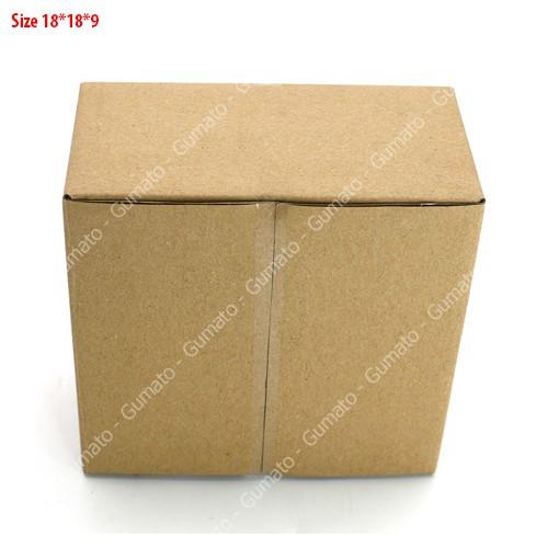 Hộp giấy P41 size 18x18x9 cm, thùng carton gói hàng Everest