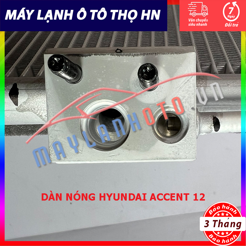 Dàn (giàn) nóng Hyundai Accent 2012 / Rio 2012 Hàng xịn Hàn Quốc (hàng chính hãng nhập khẩu trực tiếp)