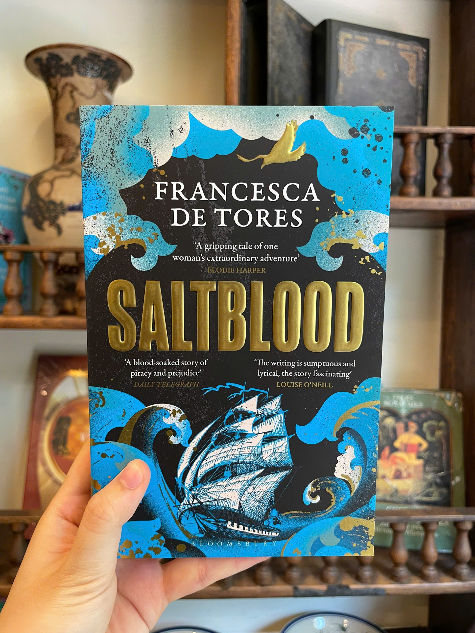 Sách - Saltblood by Francesca de Tores - Historical Fiction/Fiction book in English - Sách Ngoại Văn