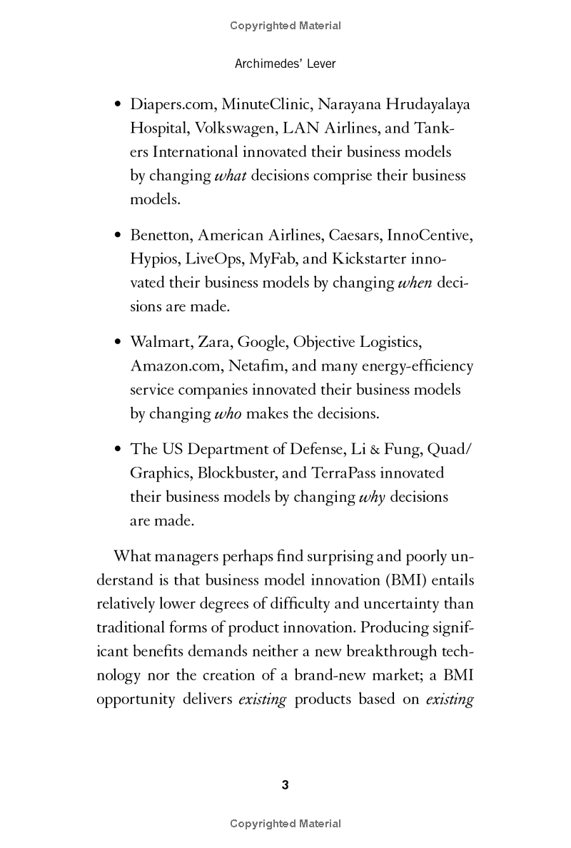 The Risk-Driven Business Model