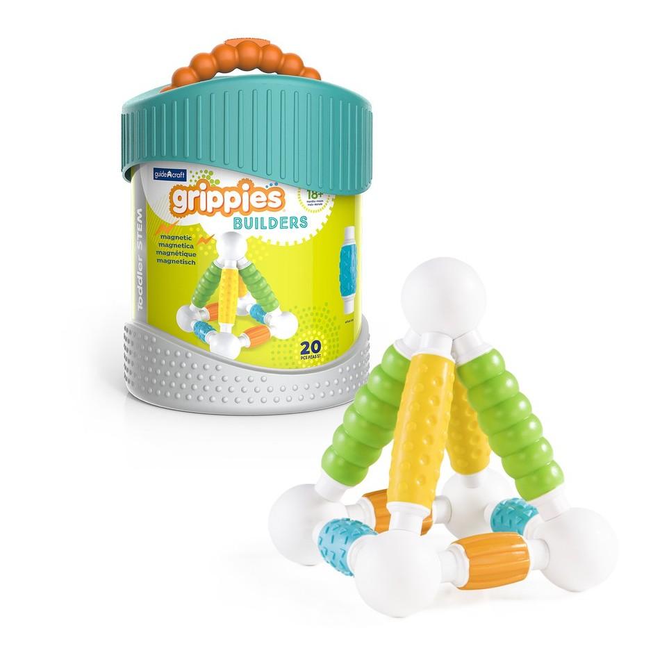 Đồ chơi lắp ráp Grippies 20 miếng Guidecraft