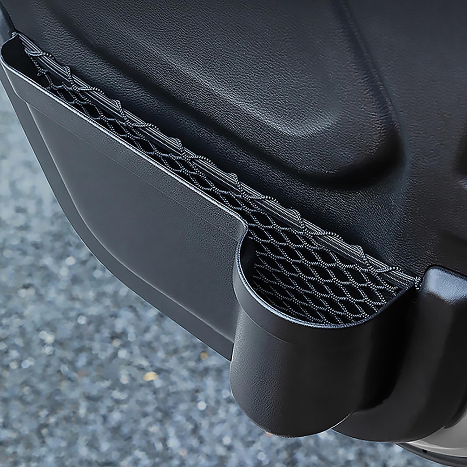 1 Pair ABS Car Automobile Door Storage Organizer Pocket Cup Holder Easy Installation for Jeep Wrangler JL 2018-2020
