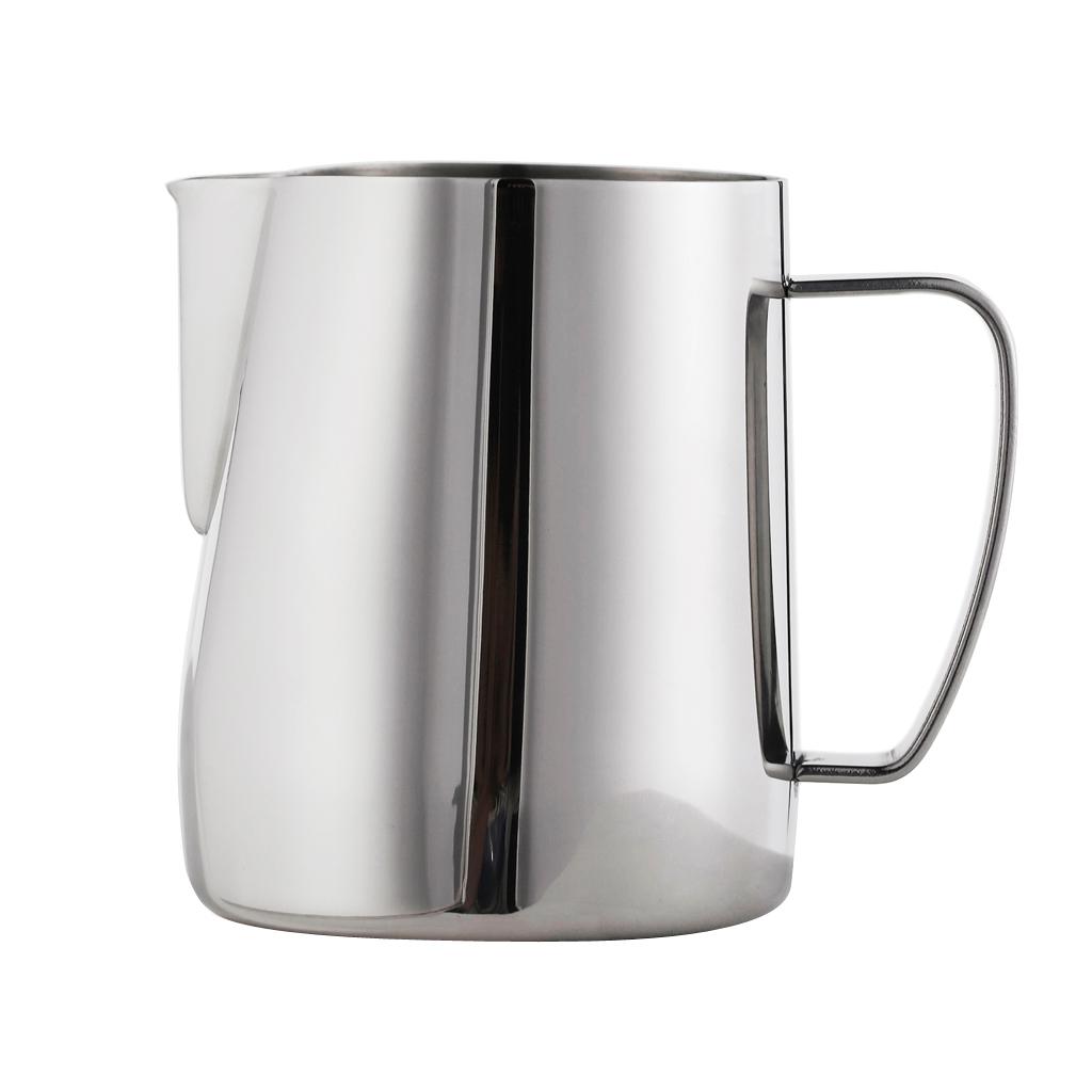 Thép Không Gỉ Cà Phê Sữa Bọt Latte Jug Bình 600ml