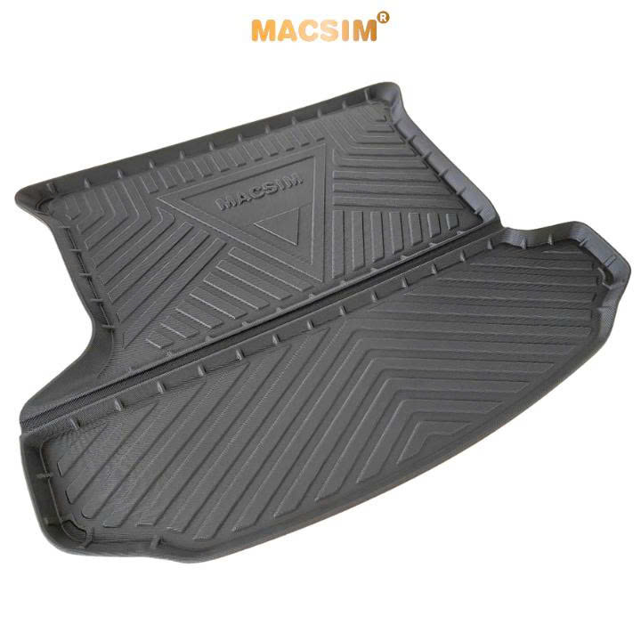 Lót cốp (qd) xe ô tô Skoda Kodiaq 2017-2023 7 seat, thương hiệu Macsim chất liệu TPV cao cấp màu đen cốp loai tốt , dày dặn