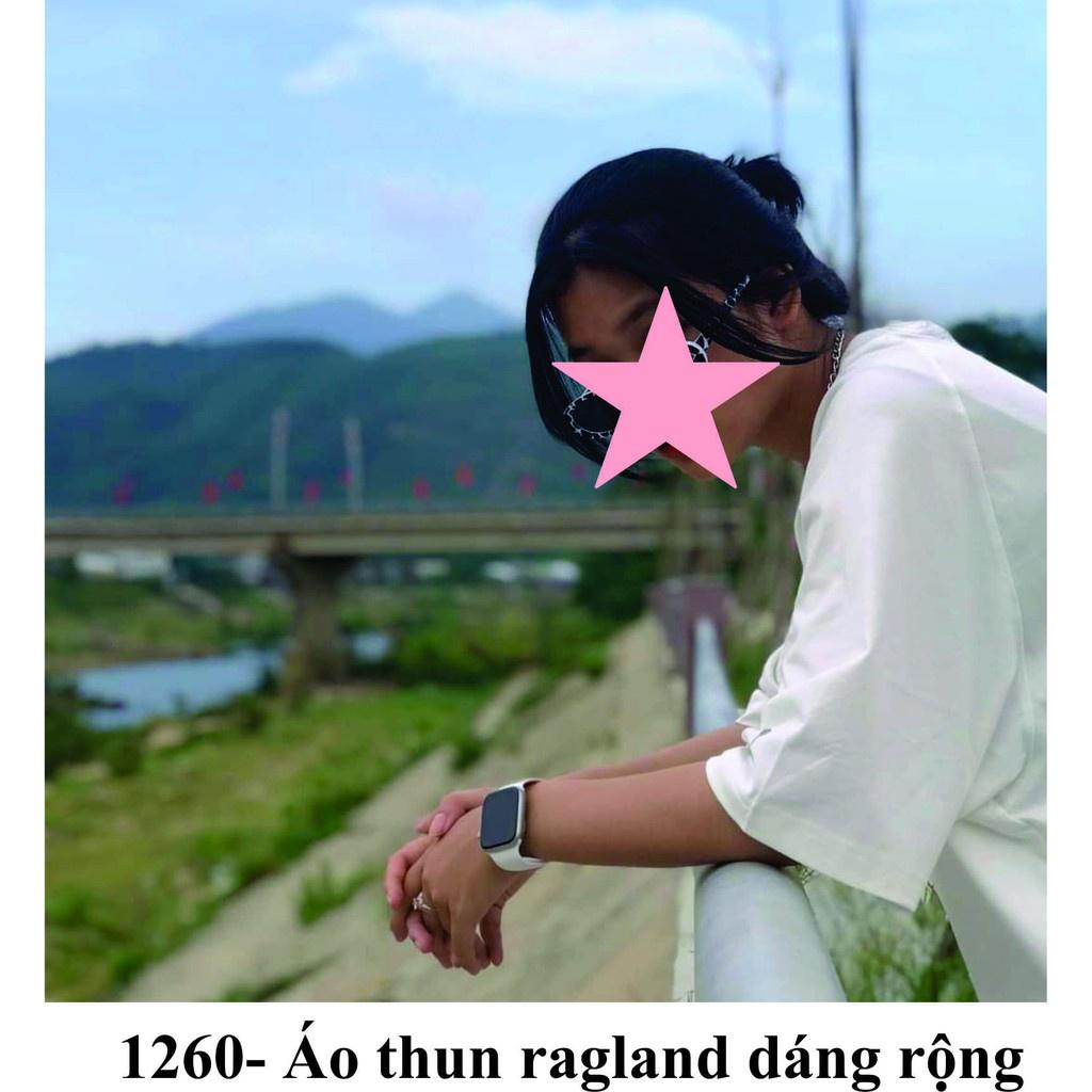 Rập giấy áo thun tay ragland mã 1260 (BẢN VẼ)
