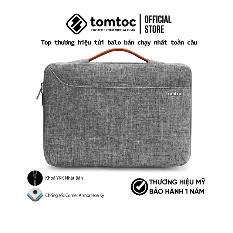 TÚI XÁCH CHỐNG SỐC TOMTOC SPILL-RESISTANT CHO MACBOOK 16”