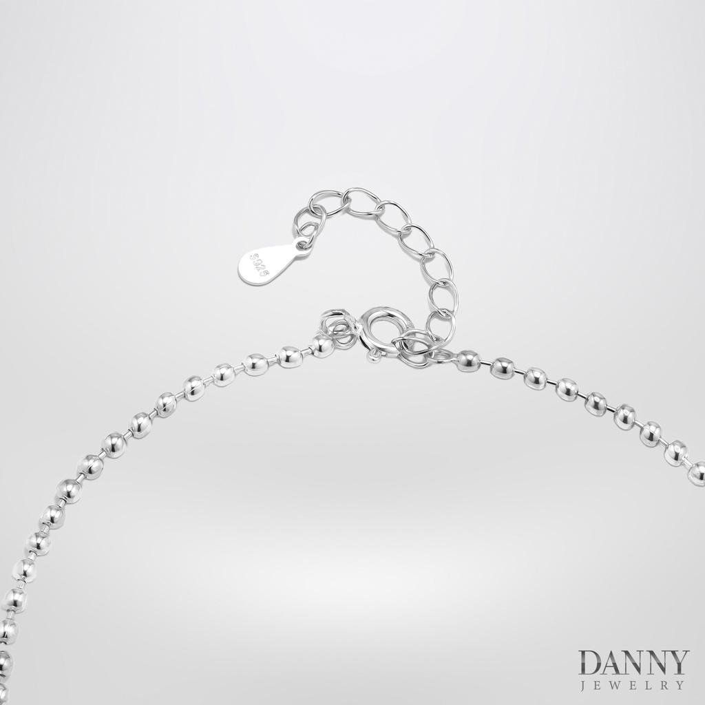 Lắc Tay Danny Jewelry Bạc 925 Xi Rhodium Dây Bi Đính Phụ Kiện LACY76