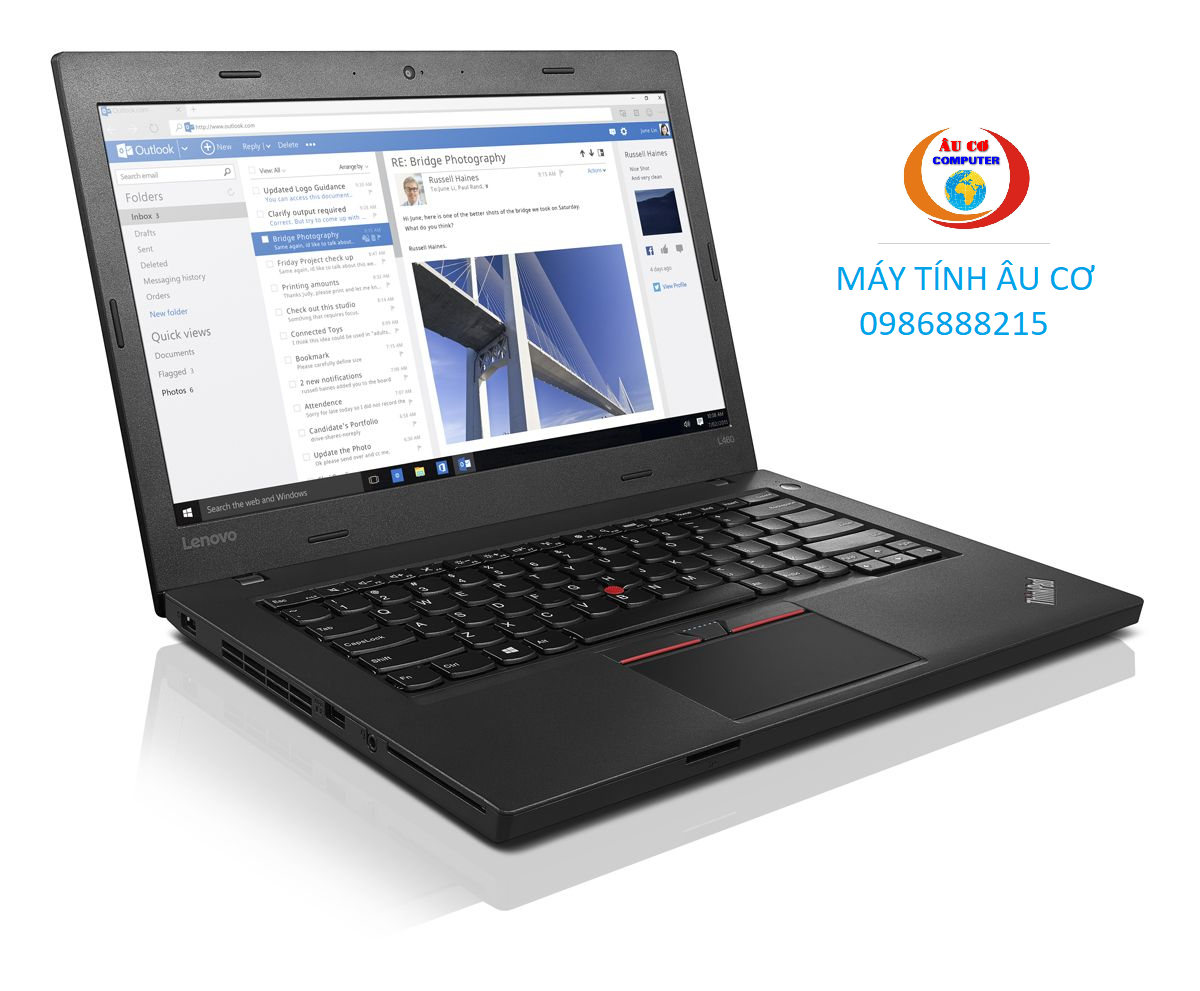 Lenovo ThinkPad L460 (Intel Celeron 3955U , RAM 8.0GB, 1x128GB SSD SATA III, Intel HD 510, MÀN HÌNH 14 INCH Tặng cặp + chuột không dây + bàn di chuột  - HÀNG CHÍNH HÃNG