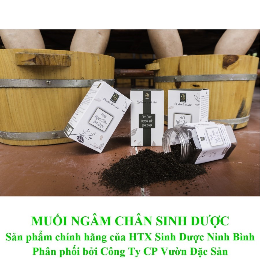 Combo 04 Muối ngâm chân Sinh Dược (550g/ Hộp) - Hết nhức mỏi, ngủ ngon giấc