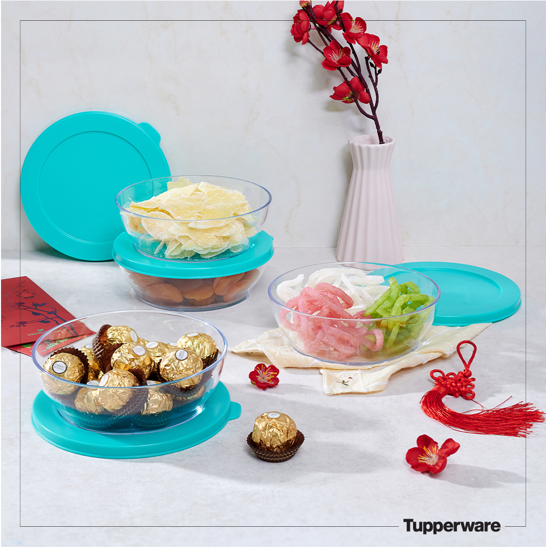Bộ Hộp Bảo Quản Thực Phẩm Clear Bowl 750ml Tupperware