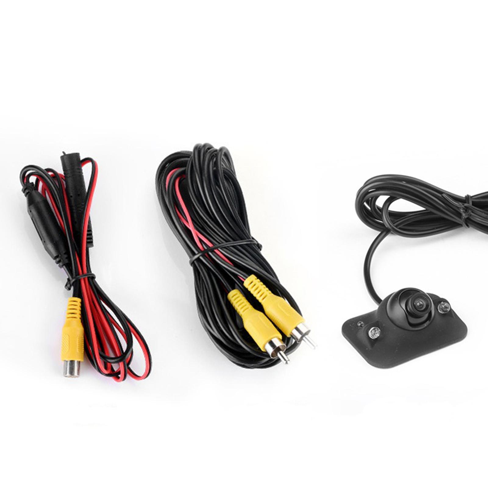Car Rear View Camera 12V HD Night Vision Backup Camera, Intelligent Sensor Blind Spot Camera IP67 Waterproof Reversing