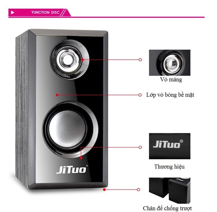Bộ Loa Vi Tính Để Bàn JT.2803 Âm Thanh Siêu Trầm Tuyệt Vời