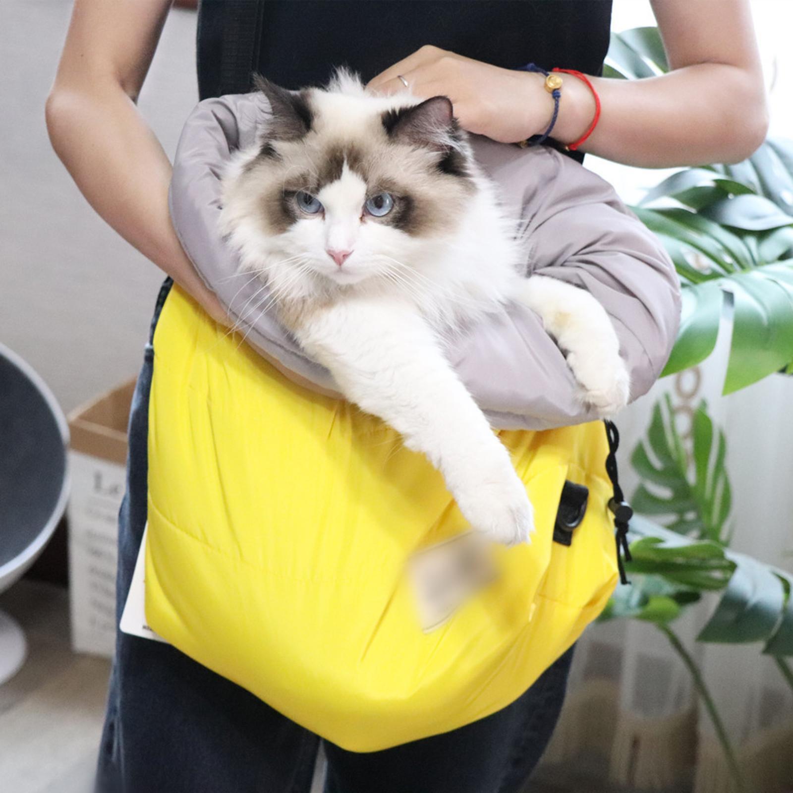 Cute Cat Bag Shoulder Bag Walking Small Animals Tote