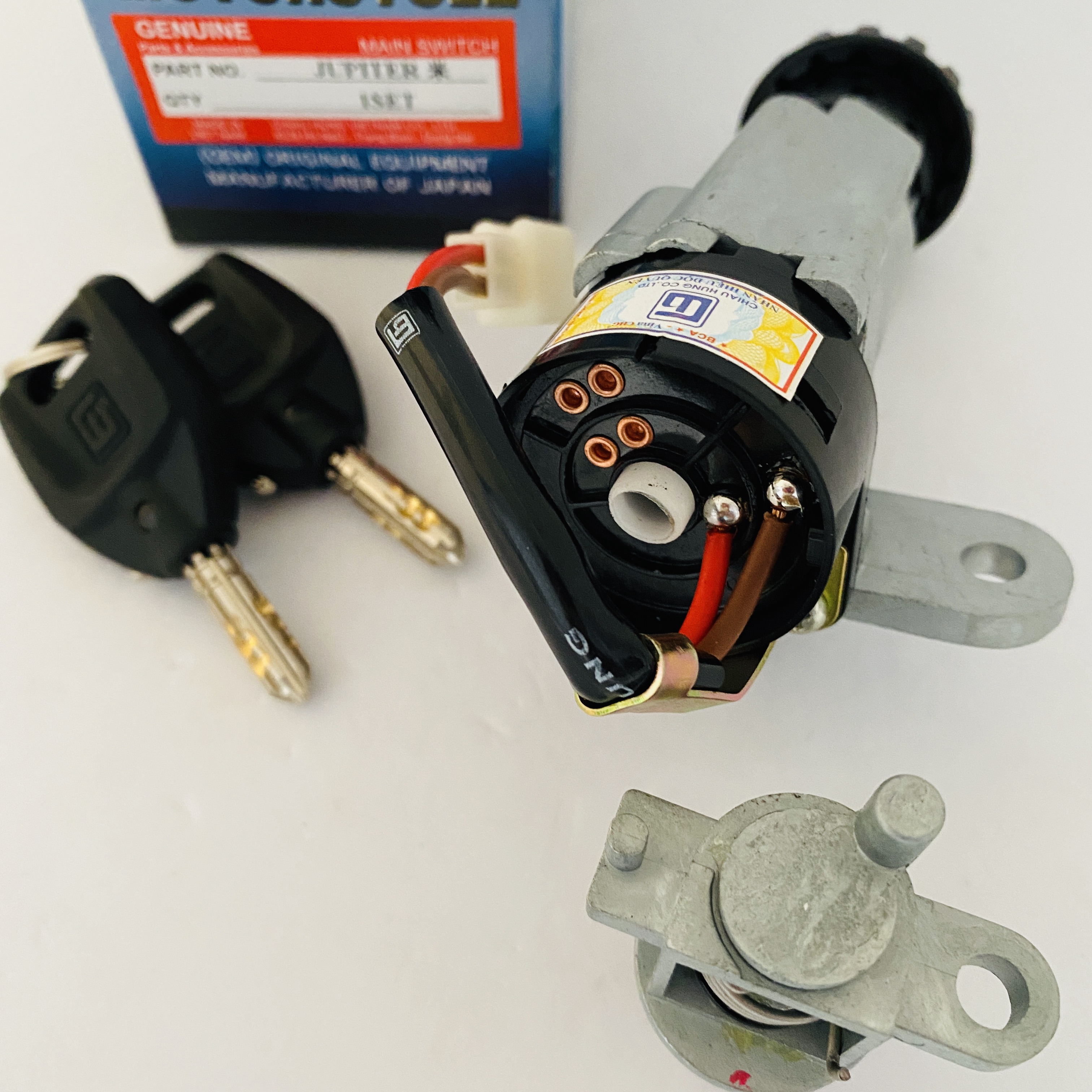 Ổ Khóa 8 Cạnh Dành Cho Xe Jupiter 2 Dây