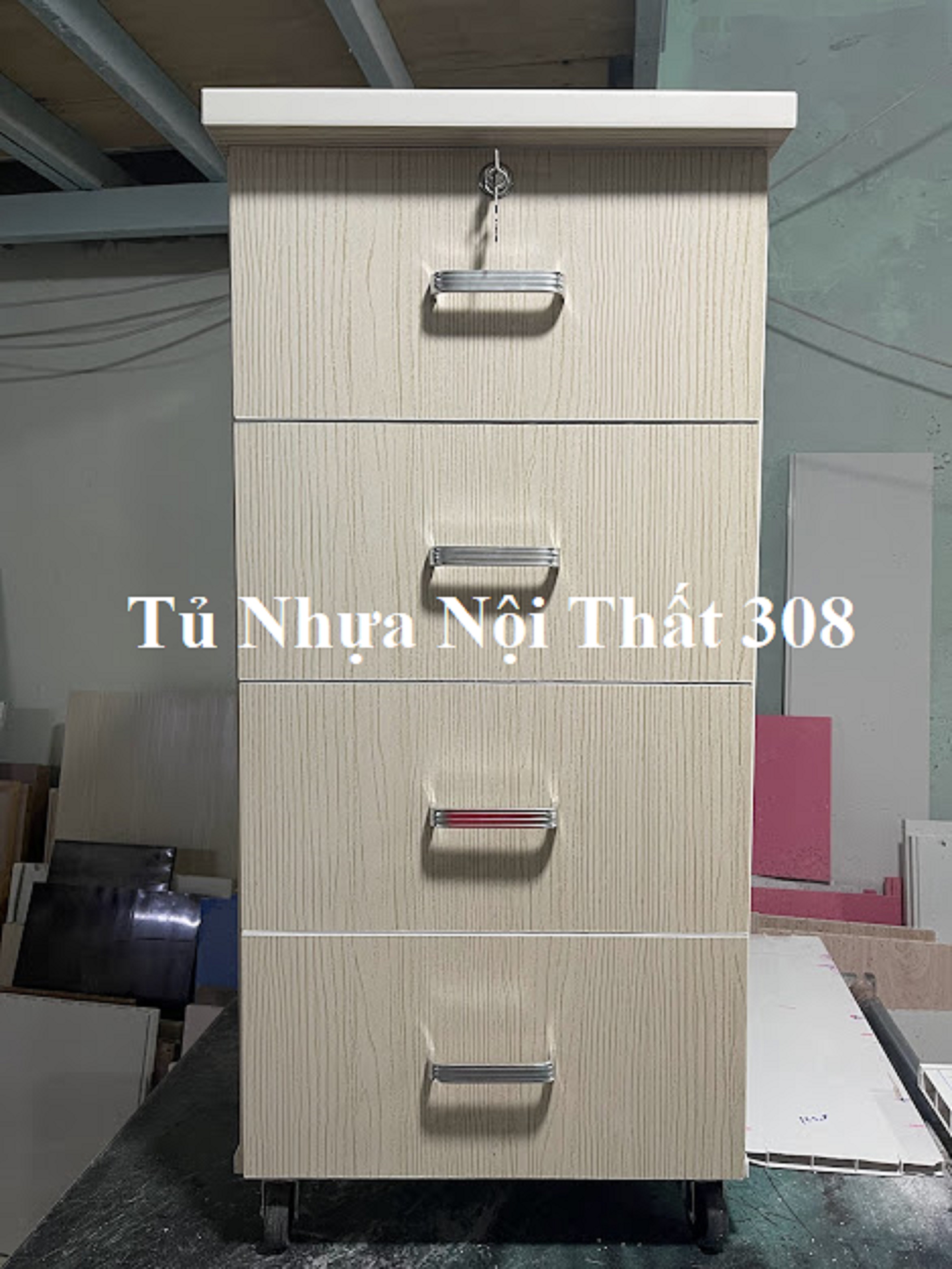 Tủ, Kệ Đầu Giường Nhựa Đài Loan Cao 89,5cm Ngang 42cm Sâu 42cm K107