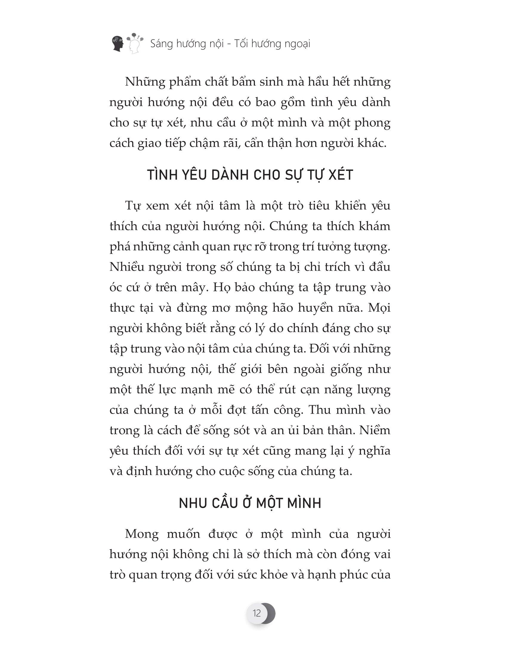 Sáng Hướng Nội - Tối Hướng Ngoại