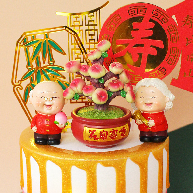 Chậu đào trường thọ 10cm