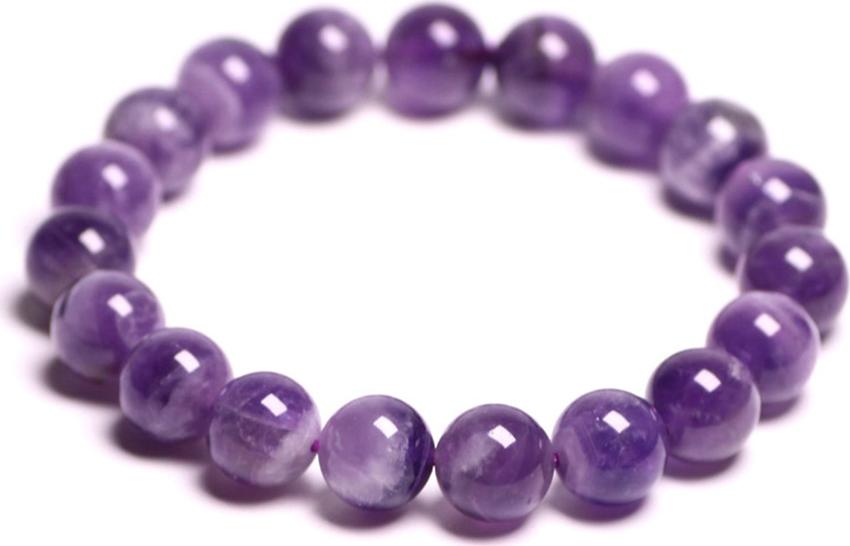 Vòng Tay Đá Thạch Anh Tím Tự Nhiên 10mm- Natural Amethyst