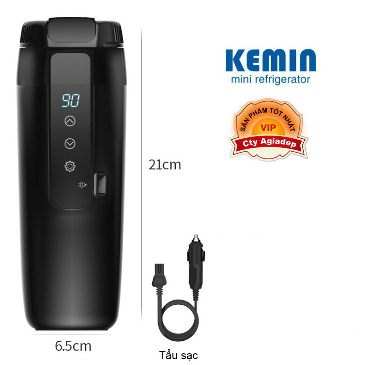 Máy đun nước, làm nóng nước, bình giữ nhiệt trên oto, xe hơi Kemin 350