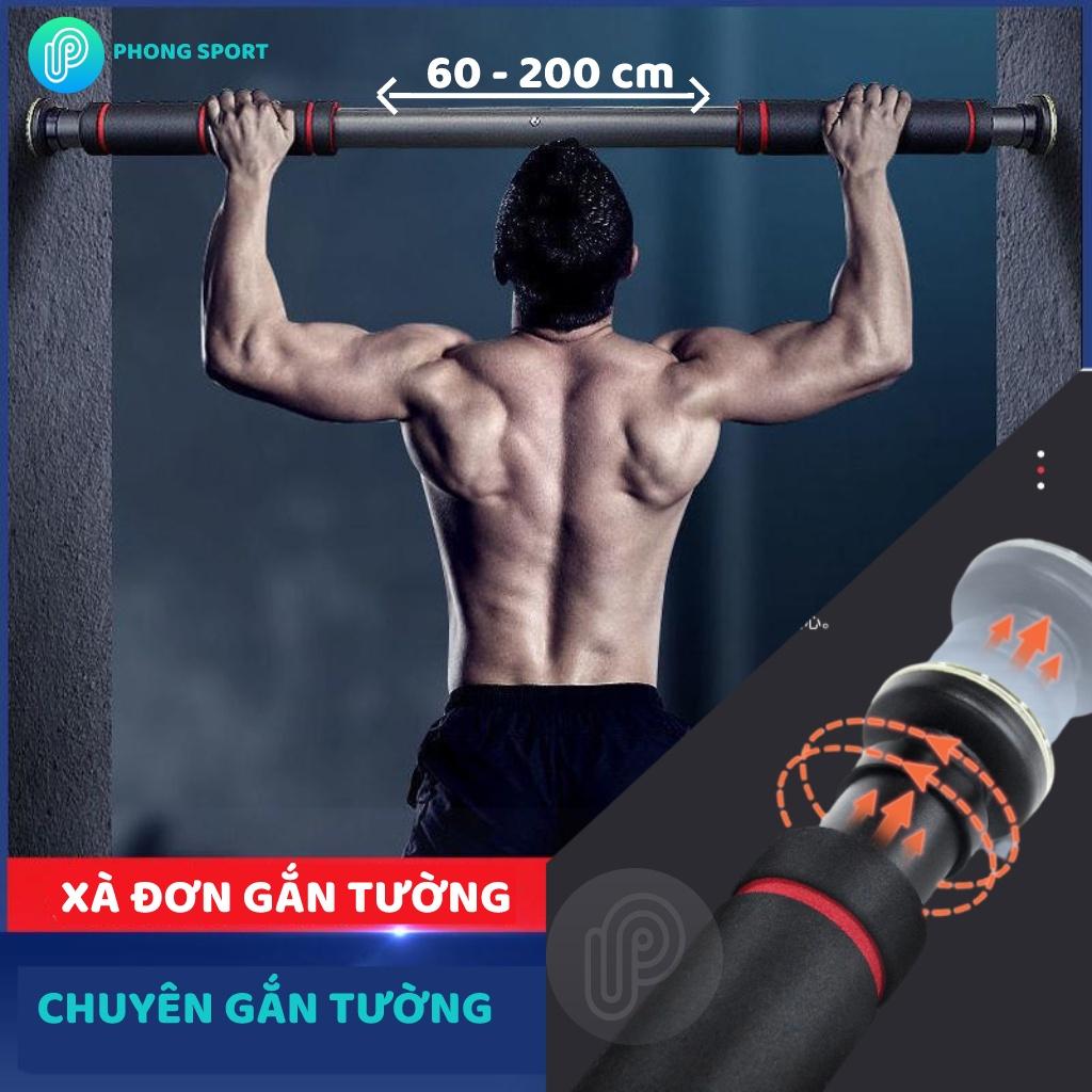 Xà đơn treo tường gắn cửa đa năng cao cấp tập thể dục tại nhà P03 - PHONG SPORT