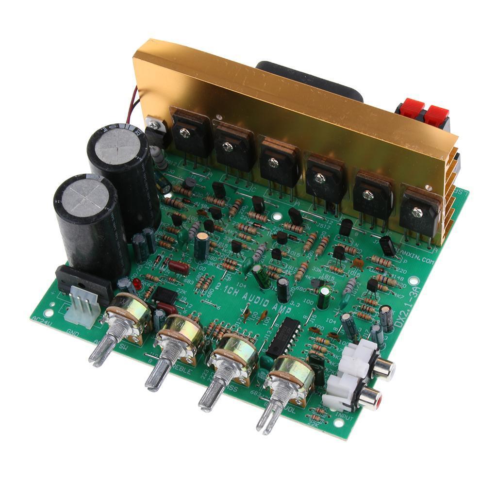 2.1 Channel 240W High Power Subwoofer Audio Amplifier Board Dual -24V