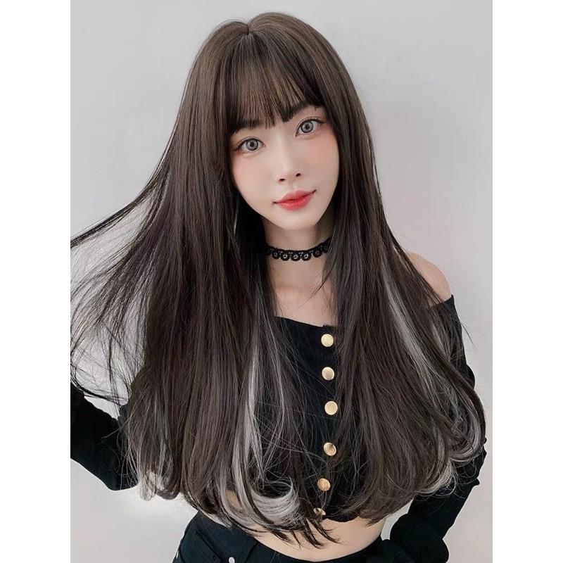 Tóc Giả Nguyên Đầu Cúp Dài Line 2221