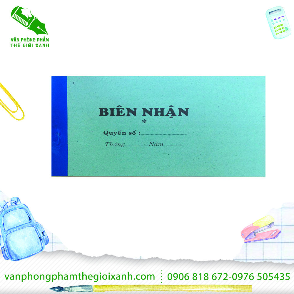 BIÊN NHẬN 1 LIÊN FO 50 TỜ (H)