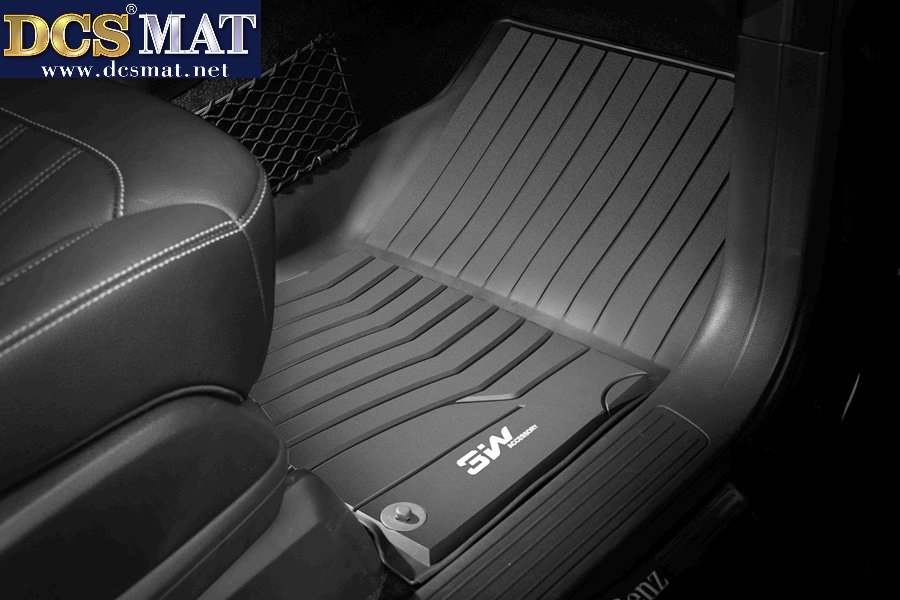 Thảm lót sàn xe ô tô Mercedes Benz GLS 2020+ chất liệu nhựa TPE thương hiệu DCSMAT cao cấp,thiết kế chuẩn form xe