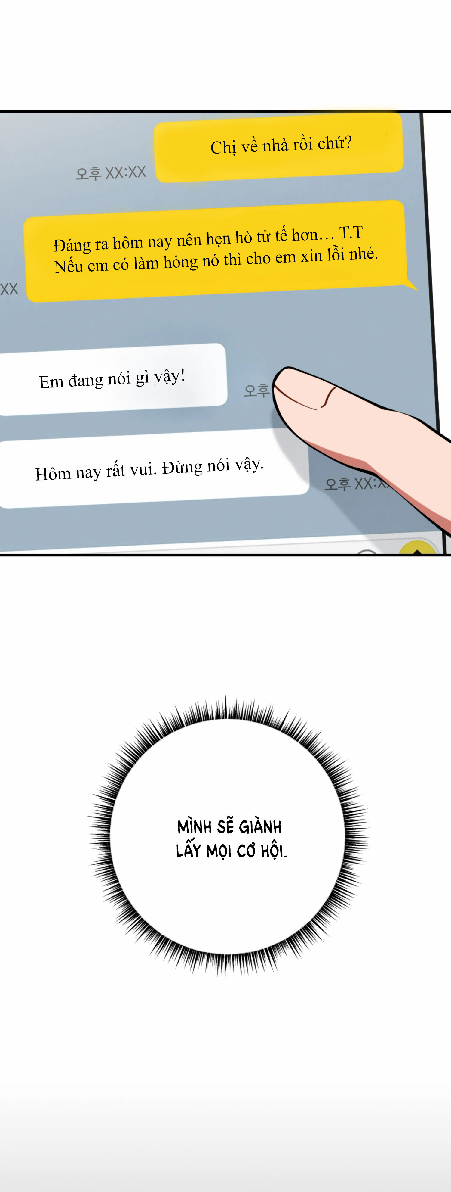 [18+] bạn của em trai không thể to như vậy! chapter 9.2 3