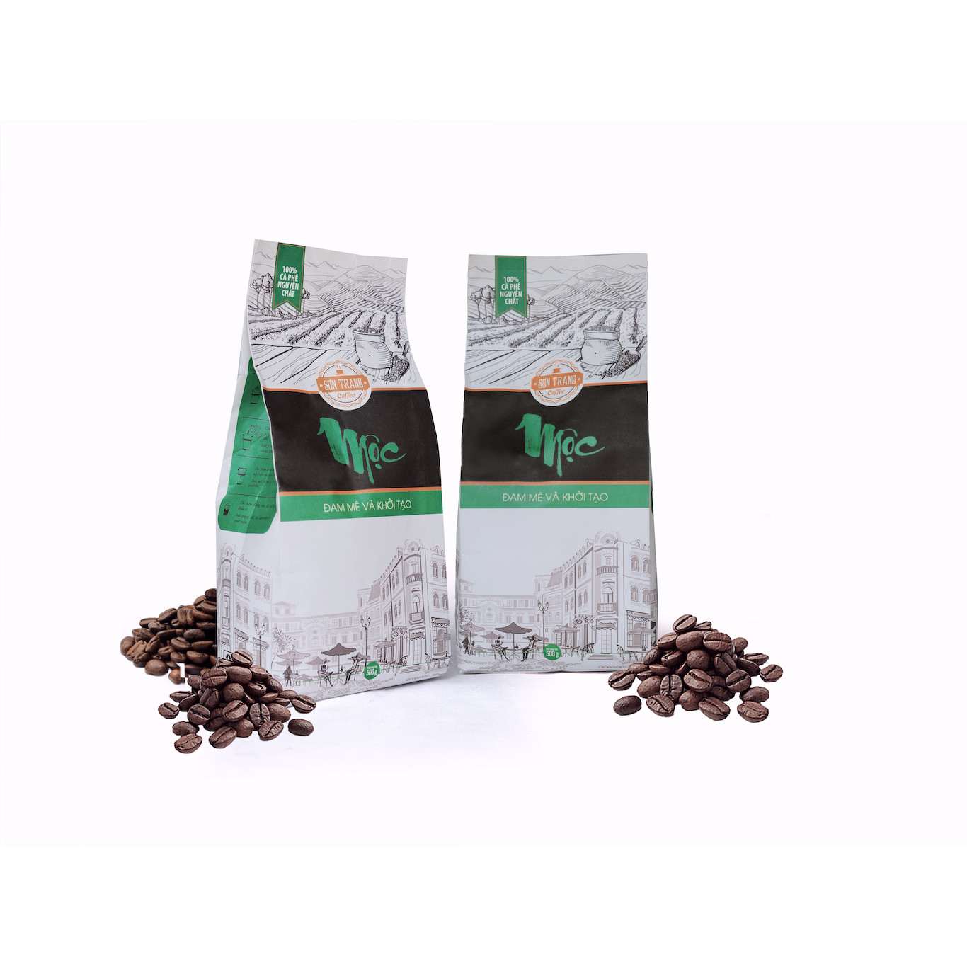 Combo 1kg cafe Mộc- loại 1