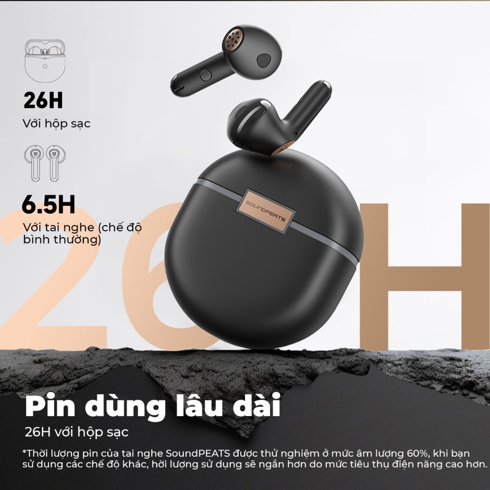 Tai nghe không dây SoundPEATS Air4 True Wireless - Hàng chính hãng