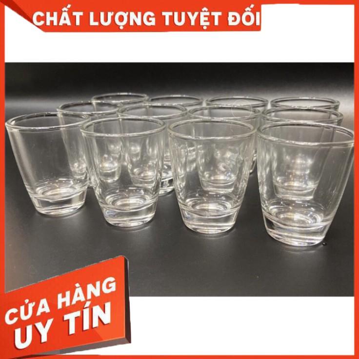 Set 12 ly uống nước thuỷ tinh
