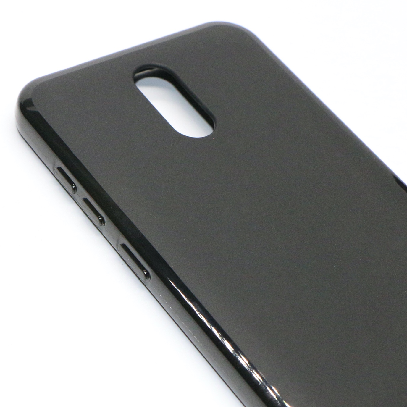 Ốp lưng cho Nokia 2.3 chất liệu silicon dẻo màu đen chống sốc