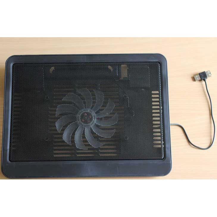 Đế tản nhiệt laptop, quạt tản nhiệt N99 N19 Cooling Pad 2 Quạt đèn led đế nâng 45 độ cho laptop từ 17 inch trở xuống
