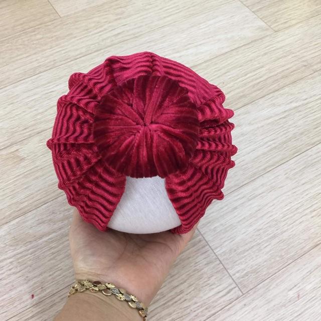 Turban nhung - Vàng phồng,4-6 ký