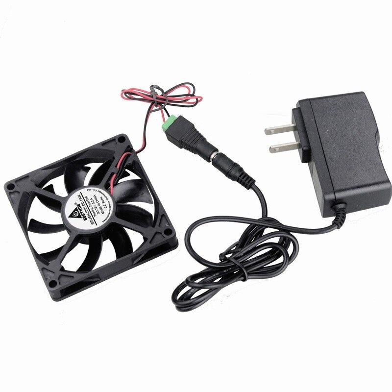 1 Pcs Gdstime 11V DC Ball Bearing Cooler 80*11mm AC 11V 111V 11V 11V 140V Cooling Fan Heatsink Power Supply Adapter Driver