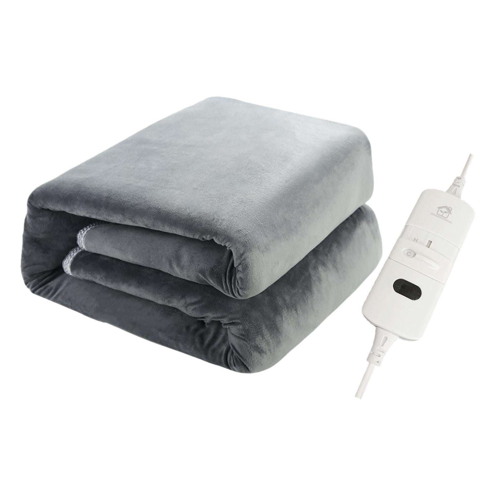 Heated Blanket Adjustable Temperature Setting for Bedroom Home Traveling Office Household