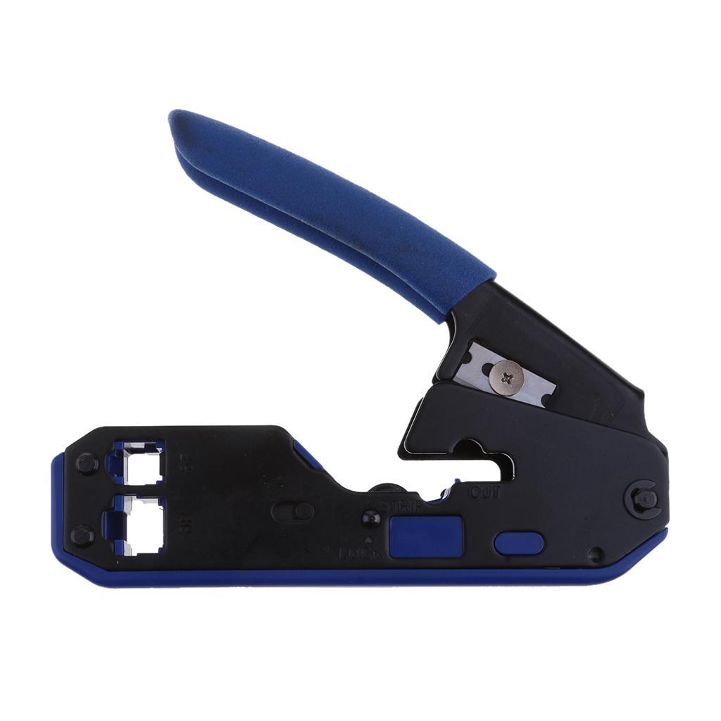 Multi-function Metal Cable Cutter Pliers Internet Wire Stripper Crimper Adjustable High Impact Handy Tools