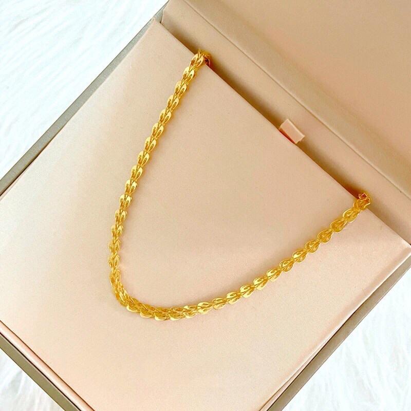 Dây chuyền lắc tay titan đuôi phụng không đen không gỉ