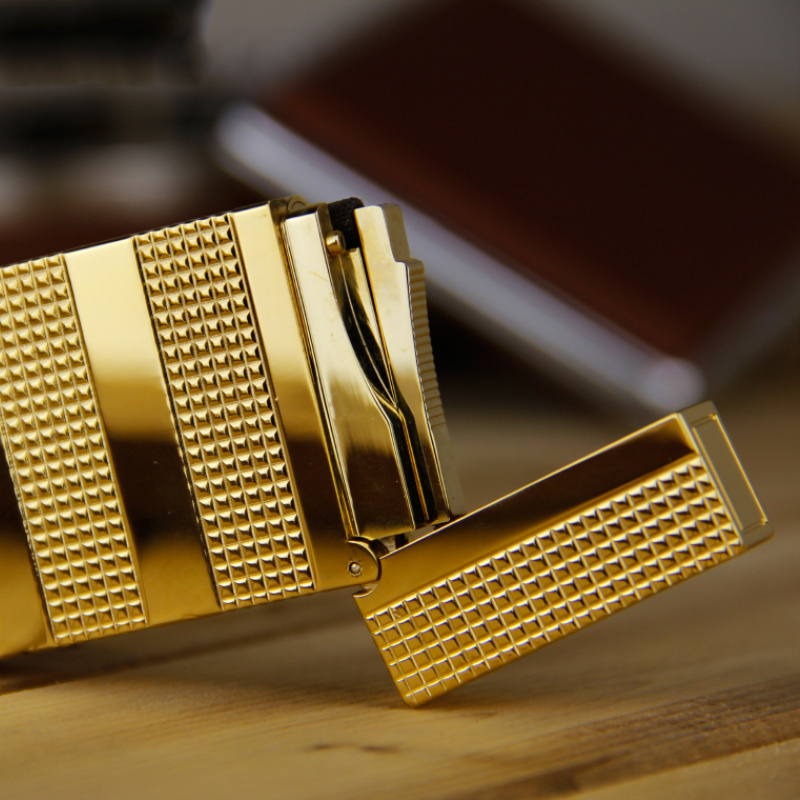 Vỏ Hột Quẹt Bật Lửa Upon D72V Sơn Mài Ánh Vàng Bóng Họa Tiết Ô Vuông Kẻ Ngang Cao Cấp