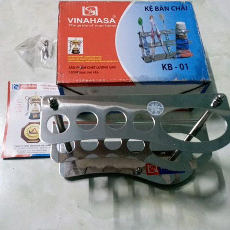 Kệ để bàn chải đánh răng inox