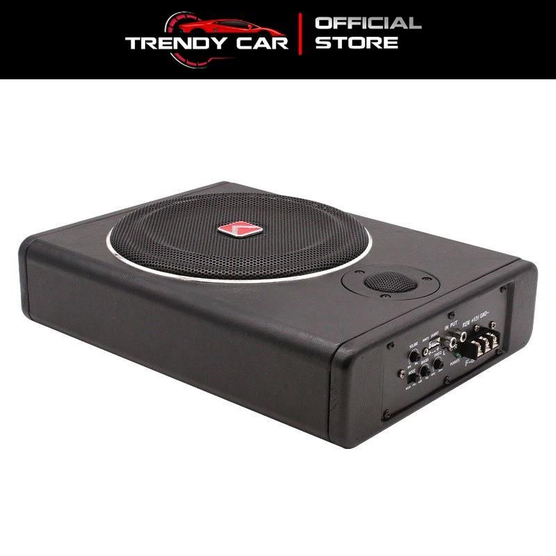 Loa Sub Trầm Gầm Ghế King Car bọc da 600w cao cấp đi kem cả loa treble hiệu ứng âm thanh hoàn hảo giá bình dân