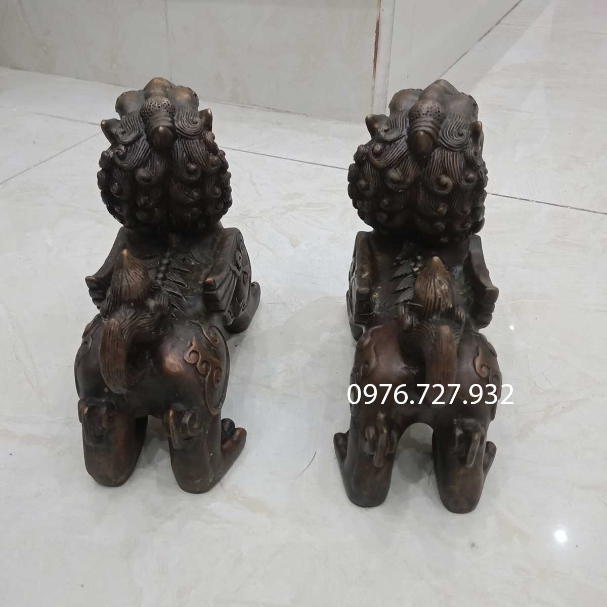 Tỳ hưu phong thủy hút tài lộc, tỳ hưu bằng đồng giả cổ, vật phẩm phong thủy